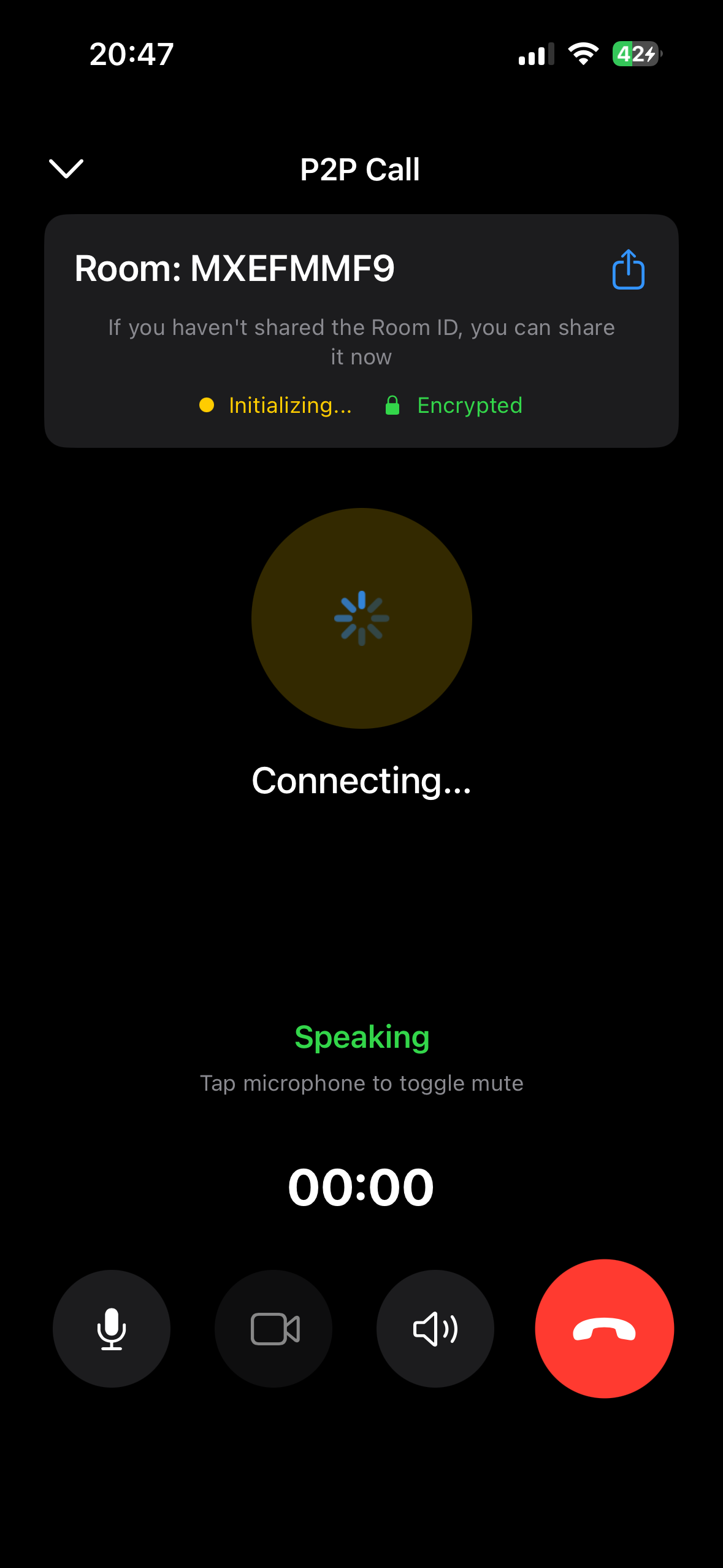 Waiting for connection
